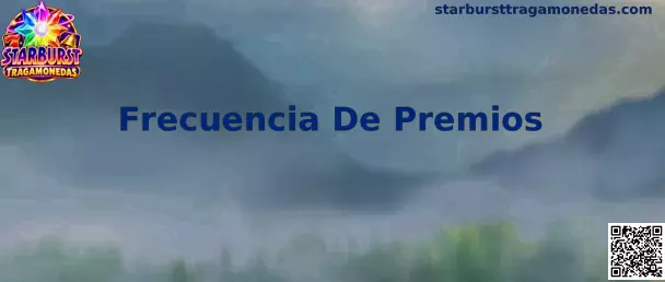 Guía sobre Frecuencia De Premios en Starburst Tragamonedas