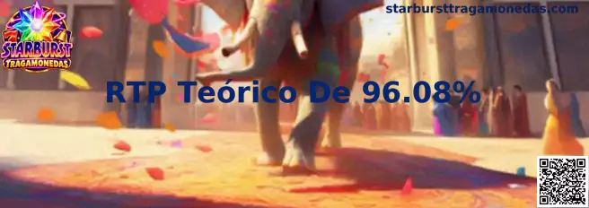 RTP Teórico De 96.08% en Starburst Tragamonedas